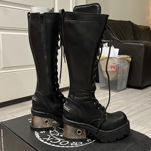 New Rock Boots Size 37 EU 7 US